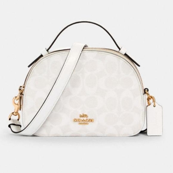 Coach Handbags - ⚜Coach Serena Satchel In Signature Canvas
